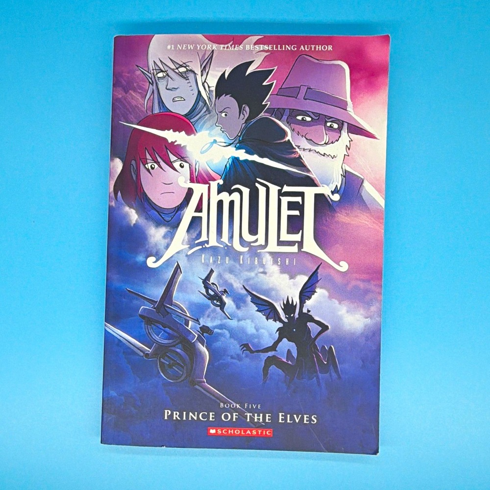 Amulet #5 Prince of the Elves Softcover Graphic Novel Kazu Kibuishi 2012
